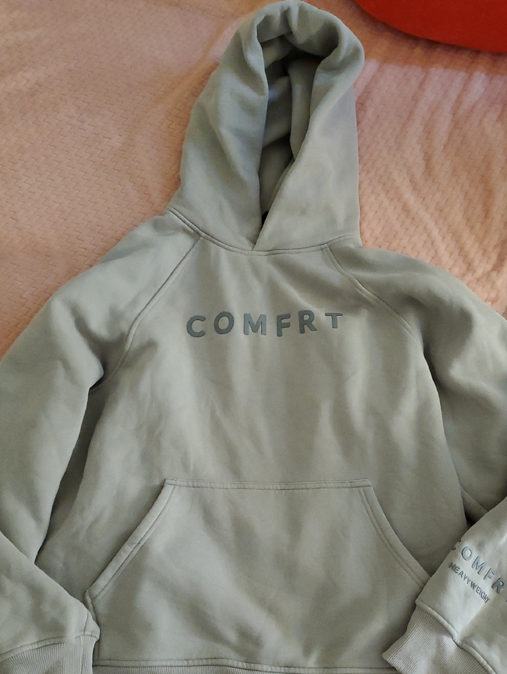 COMFRT Tranquil Hooded Sweatshirt In Tranquil